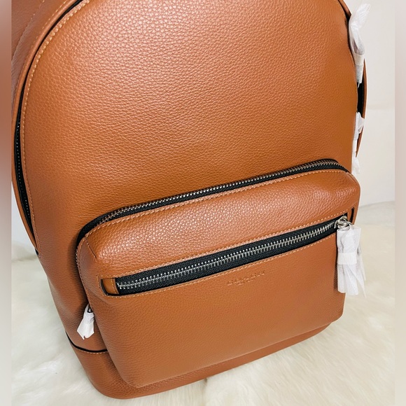 New with Tag Coach Leather Men’s West Backpack - Picture 2 of 13